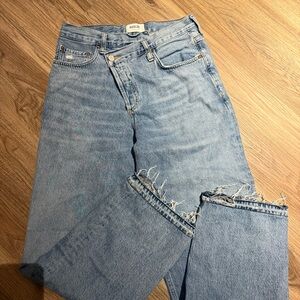 AGOLDE Arc Criss Cross jeans